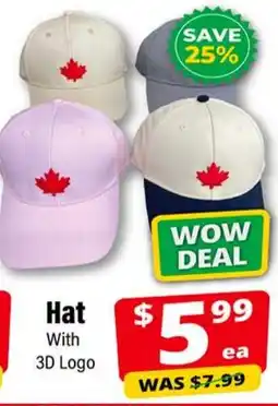 Iqbal Foods Hat With 3D Logo offer