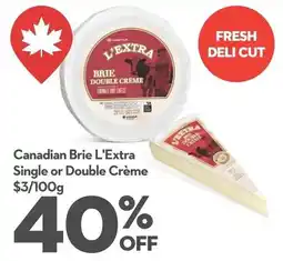 Longo's Canadian Brie L'Extra offer