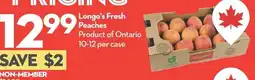 Longo's Longo's fresh peaches offer