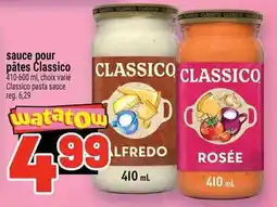 Metro Classico sauce for pasta offer