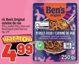 Metro Ben's Original Japanese Teriyaki Noodles offer