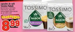 Metro Tassimo Nabob café crema offer