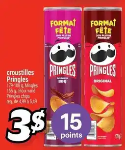 Metro Pringles croustillles offer