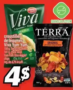 Metro Viva Terra chips offer