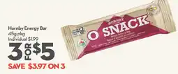 Longo's Hornby energy bar offer