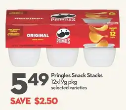 Longo's Pringles Snack Stacks offer