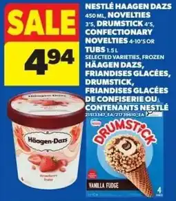 Real Canadian Superstore Nestle Haagen Dazs Drumstick offer