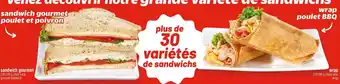 Metro sandwich gourmet offer