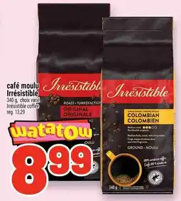 Metro Irresistible coffee offer