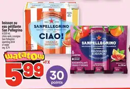 Metro Sanpellegrino sparkling drink offer