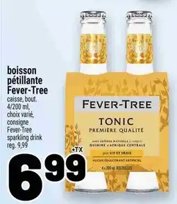 Metro Fever-Tree tonic premiere qualité offer