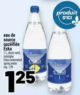 Metro Eska carbonated spring water offer