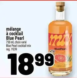 Metro Blue Pearl cocktail mix offer