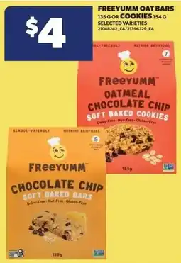 Real Canadian Superstore Freeyumm oatmeal chocolate chip soft baked cookies offer