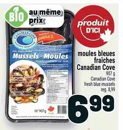 Metro Canadian Cove mussels offer