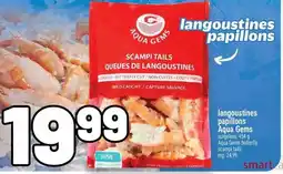 Metro Aqua Gems langoustines papillons offer