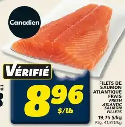 IGA Atlantic salmon fillets offer