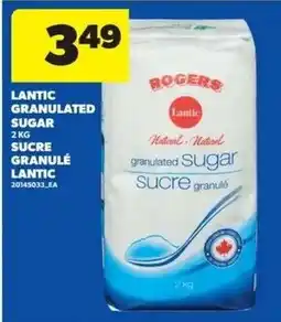 Real Canadian Superstore Rogers lantic granulated sugar offer