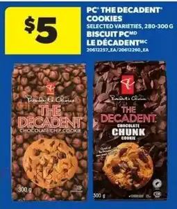 Real Canadian Superstore PC the decadent cookies offer