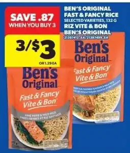 Real Canadian Superstore Ben's Original Fast & Fancy Vite & Bon offer