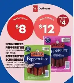 Real Canadian Superstore Schneiders pepperettes offer