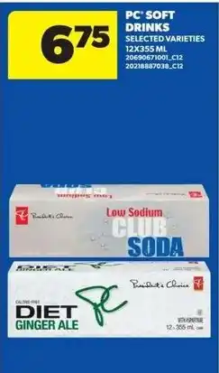 Real Canadian Superstore PC soft drinks offer