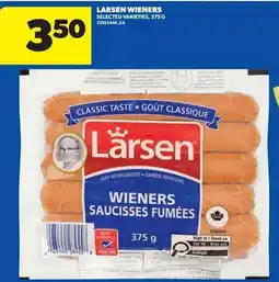 Real Canadian Superstore Larsen wieners offer