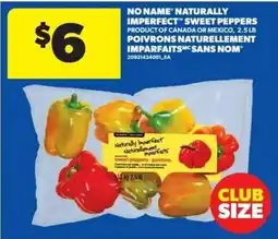 Real Canadian Superstore No Name naturally imperfect sweet peppers offer