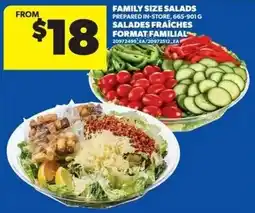 Real Canadian Superstore Family Size Salads offer