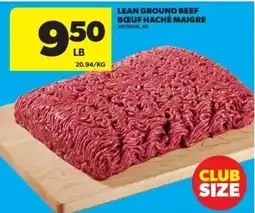Real Canadian Superstore Lean Ground Beef offer