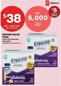 Real Canadian Superstore Ensure value pack offer
