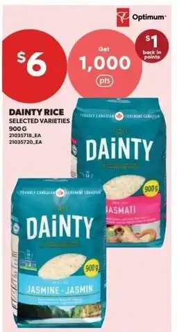 Real Canadian Superstore Dainty rice selected varieties offer