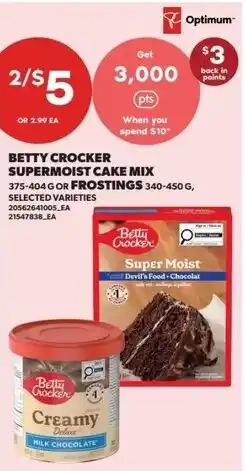 Real Canadian Superstore Betty Crocker super moist cake mix offer