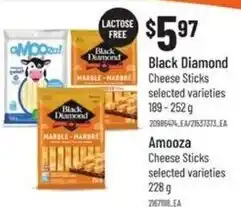 Loblaws Black Diamond Cheese Sticks offer