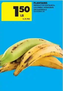 Real Canadian Superstore Plantains offer