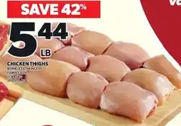 Loblaws Chicken Thighs offer