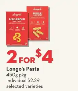 Longo's Longo's Pasta offer