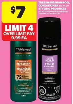 Real Canadian Superstore Tresemme shampoo, conditioner, or styling products offer
