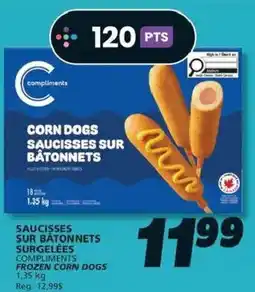 IGA Compliments corn dogs offer