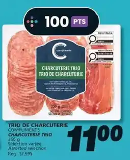 IGA Compliments charcuterie trio offer