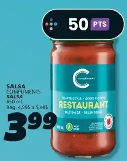 IGA Compliments salsa offer
