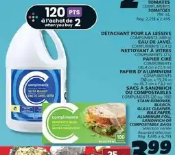 IGA Compliments sandwich bags offer