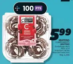 IGA Compliments muffins offer