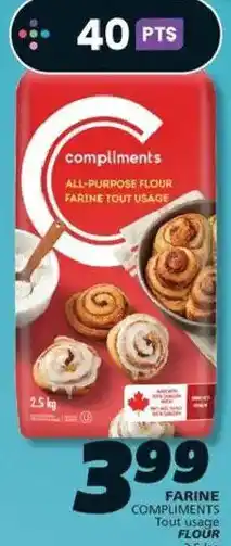 IGA Compliments all-purpose flour offer