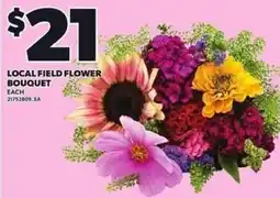 Loblaws Local field flower bouquet offer