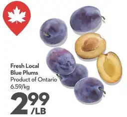 Longo's Blue Plums offer