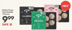 Longo's Stefano frozen pork meatballs offer
