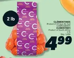 IGA Clementines offer