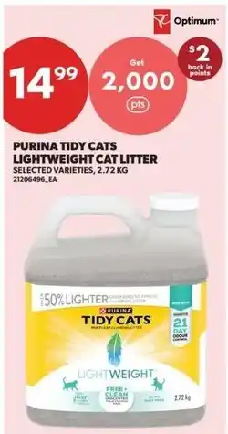 Real Canadian Superstore Purina Tidy Cats Lightweight Cat Litter offer