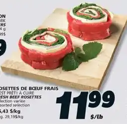 IGA Fresh beef rosettes offer